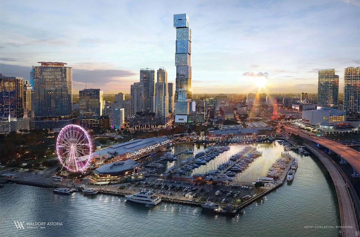 Waldorf Astoria Residences Miami — luxury pre-construction condos in Downtown, Miami
