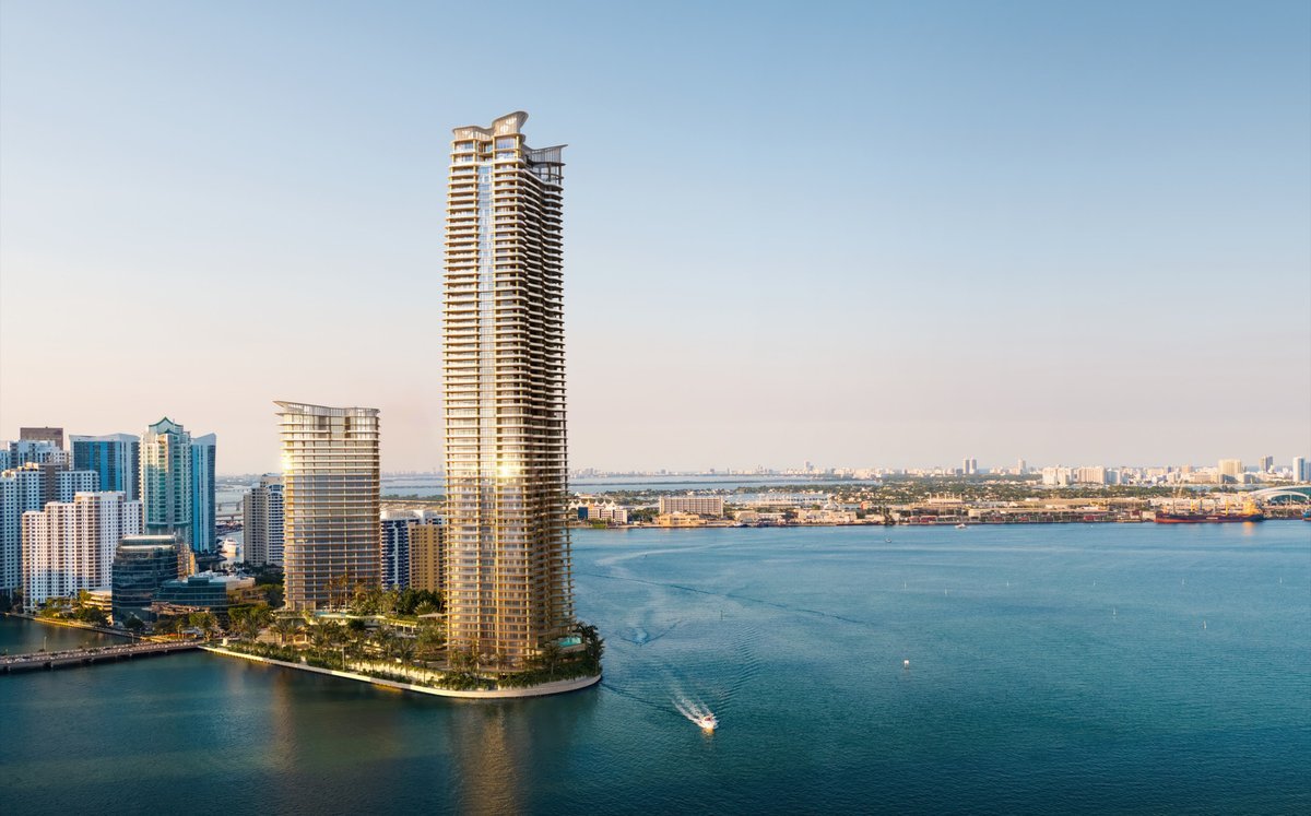 The Residences at Mandarin Oriental Miami — luxury pre-construction condos in Brickell Key, Miami